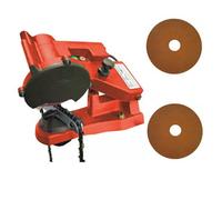 Faithfull Electric Chainsaw Sharpener Bench Mounted X2 Grind Wheels Fppchainss