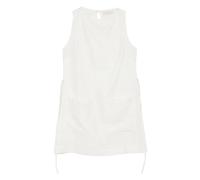 Faithfull Elena pocket tie mini dress - White S