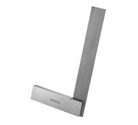 Faithfull Engineers Steel Try Square 150mm (6in) - Precision Ground, Hardened Steel Blade, Accurate Marking, Measuring & Layout Tool for Metalworking & Woodworking