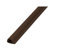 Faithfull Epdm Draught Excluder, P Profile Brown (9mm X 5.5mm)