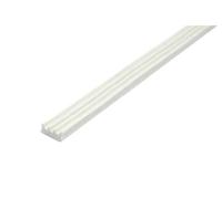 Faithfull Epdm Draught Excluder - White 24M For Doors And Windows