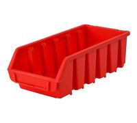 Faithfull Ergobox Interlocking Storage Bin Red 116mm 212mm 75mm