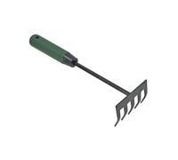 Faithfull Essentials Hand Drag Rake in Green Faithfull Green