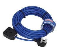 Faithfull Trailing Lead Power Plus SY-CZ-28 14m 240V 13A 1.5mm Blue