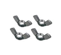 Faithfull External Building Profile Wing Nuts (Pack 4) Multi Colour (One Size)