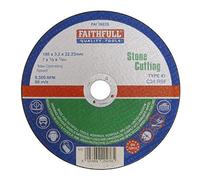 Faithfull Stone Cutting Disc 180mm 3.2mm 22mm