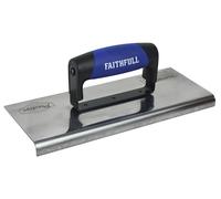 Faithfull FAIPTEDG10SS Prestige Stainless Steel 10 Inch Concrete Edging Trowel 250 x 100mm (10 x 4in)