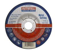 Faithfull FAI1003MDC Cut Off Disc for Metal Depressed Centre 100 x 3.2 x 16mm