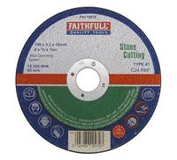Faithfull Stone Cut Off Disc 100 X 3.2 X 16Mm