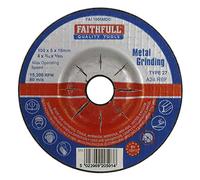 Faithfull FAI1005MDG Metal Grinding Disc Depressed Centre 100 x 5 x 16
