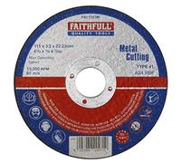 Faithfull FAI1153M Metal Cutting Disc 115mm x 3.2 x 22.23