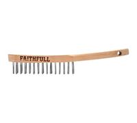 Faithfull Lightweight Scratch Brush, Four Row