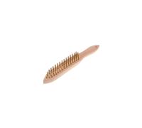 Faithfull FAI680B4 680/B4 Brass Wire Scratch Brush - 4 Row