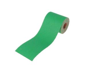 Faithfull FAIAR10080G 50M MEDIUM Sandpaper (80 grit) 100mm wide Aluminium Oxide Roll - Green