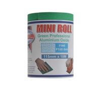 Faithfull FAIAR10120G Aluminium Oxide Paper Roll 10M x 115mm 120 grit - Green