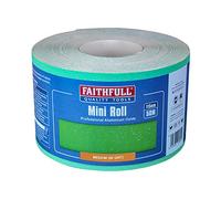 Faithfull Sandpaper Roll FAIAR11580G 115mm x 50m 80 Grit (Medium) Green (Pro)
