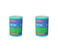 Faithfull FAIAR580G 5M Medium (80 Grit) Sandpaper Roll Green (Pro) 115mm x 5M (Pack of 2)