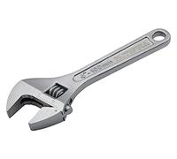 Faithfull FAIAS100MC Adjustable Chrome Spanner 100mm (4in) 15mm Jaw Capacity