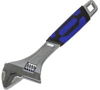 Faithfull FAIAS300C Soft-Grip Adjustable Spanner Wrench 300mm (12in) - 40mm Cap