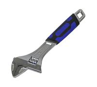 Faithfull FAIAS300C Soft-Grip Adjustable Spanner Wrench 300mm (12in) - 40mm Capacity