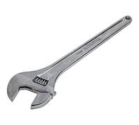 Faithfull FAIAS450MC Chrome Adjustable Wrench Spanner 450mm (18in) Capacity 55mm