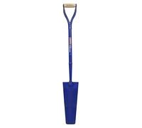 Faithfull FAIASDMYD All Steel Contractors Draining Shovel MYD Handle, Blue
