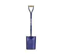 Faithfull FAIAST2MYDT All Steel Contractors Treaded Taper Mouth Shovel (No2) MYD Handle , Red