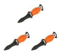 Faithfull FAIBLREEL Orange Brick Line String on rotating spool 75M (240ft) Breaking Strength 12kg (Pack of 3)