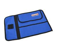 Faithfull FAIBR9 9 Pocket Tool Bit Roll Includes Zip Up Compartment