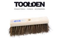 Faithfull FAIBRBC13FL Flat Broom Stiff Bassine / Cane 325mm (13in)