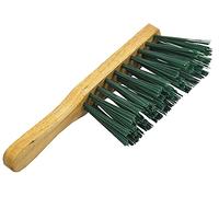 Faithfull FAIBRHANDSTI Stiff Green PVC Hand Brush 275mm (11in)