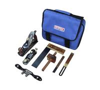 Faithfull Carpenters Tool Set FAICARPBAG 7-Piece with Carry & Storage Case Blue