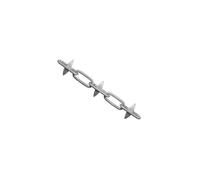 Faithfull FAICHBOX6SG Spike Chain Galvanised 6mm x 5m Box - Max Load 250kg