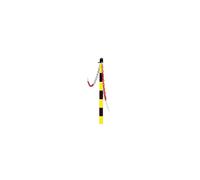 Faithfull FAICHPOSTYB Plastic Post for Chain - Yellow / Black