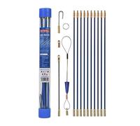 Faithfull FAICRS330 3.3m Cable Access Rod and Accessories Kit - 15