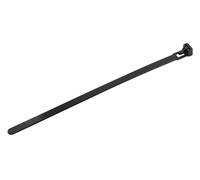 Faithfull Reusable Cable Ties 200mm x 7.6mm (Pack of 50) - Heavy-Duty Nylon 66 Releasable Zip Ties with UV Resistance, 230N Tensile Strength for cable management, organisation, Indoor & Outdoor Fixing