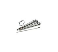 Faithfull FAICT68079SS Stainless Steel Cable Ties 7.9 x 680mm (Pack of 50)
