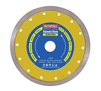 Faithfull FAIDB115CR Marble, Ceramic, Granite, Slate, Terracotta Tile Diamond Cutting Blade 115 mm x 22/16 mm (4.5 Inch)