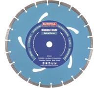 Faithfull FAIDB230C Paving Slab, Concrete, Brick and Roofing Tiles, General Purpose Diamond Cutting Blade 230mm (9 Inch)