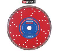 Faithfull Diamond Cutting Blade DB230TURB Turbo Cut – Fast Cut for Hard Material – 230 x 22 mm