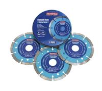 Faithfull FAIDBSET3C Contract Diamond Blade Set 3 piece