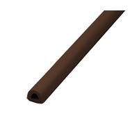 Faithfull FAIDED97524B EPDM Draught Excluder D Profile Brown Strip, 24M 9 x 7.5mm