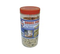 Faithfull Beechwood Dowels - 6mm x 30mm (Tub of 300)