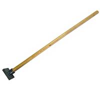 Faithfull FAIER10W Earth Rammer 4.5kg (10lb) with Wooden Shaft
