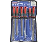 Faithfull FAIFISET6 File and Rasp Set - 6 Piece in Plastic Wallet