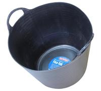 Faithfull FAIFLEX28B Black Polyethylene Flex Tub 28 Litre (6 gl) Capacity
