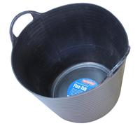 Faithfull FAIFLEX28B Black Polyethylene Flex Tub 28 Litre (6 gl) Capacity