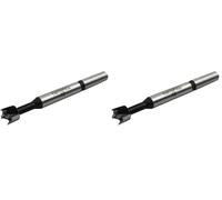 Faithfull FAIFOR10 Forstner Bit for Hardwood, Softwood, Drilling, Boring, Straight, Angled, Overlapping, Pocket holes - 10mm (Pack of 2)
