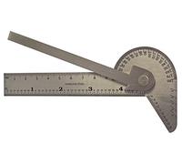 Faithfull FAIGAUGEMULT 100 mm Multi-Purpose Angle Protractor