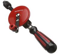 Faithfull HANDDRILL Hand Drill Double Pinion 8.5mm Capacity